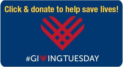 Click and donate to help save lives! - #GIVINGTUESDAY