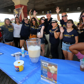 The HERO Campaign for Designated Drivers’ HEROtini Mocktail tasting event on the Atlantic City Boardwalk, Wednesday, July 3, 2019. (PHOTOGRAPH BY VERNON OGRODNEK )