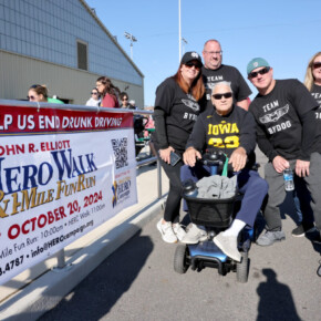 A scene from from the 13th Annual HERO Walk, on the Ocean City Boardwalk, Sunday, October 20, 2024. Proceeds from the event benefit the HERO Campaign, whose mission is to prevent drunk driving by making the use of designated drivers as automatic as wearing a seatbelt.