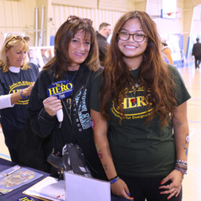 A scene from from the 13th Annual HERO Walk, on the Ocean City Boardwalk, Sunday, October 20, 2024. Proceeds from the event benefit the HERO Campaign, whose mission is to prevent drunk driving by making the use of designated drivers as automatic as wearing a seatbelt.